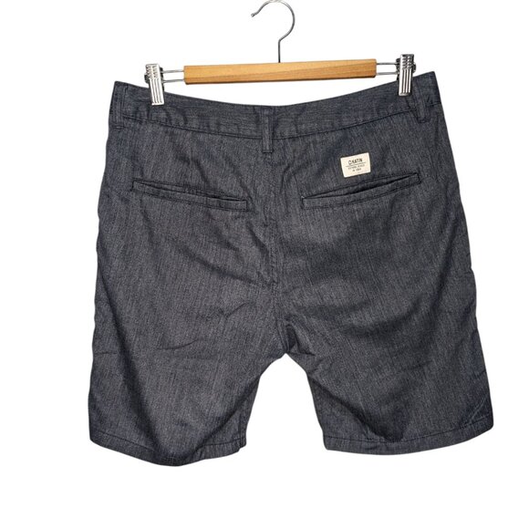 KATIN Chambray Soft Short Men’s Size Waist 30 Blue Gray Beach Casual - Picture 5 of 5